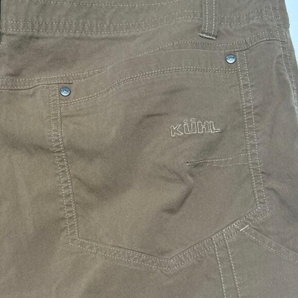 Kuhl Konfidant Air Short Mens Size 38 Dark Khaki #5103 Hiking Oudoors Casual EUC - Picture 8 of 14